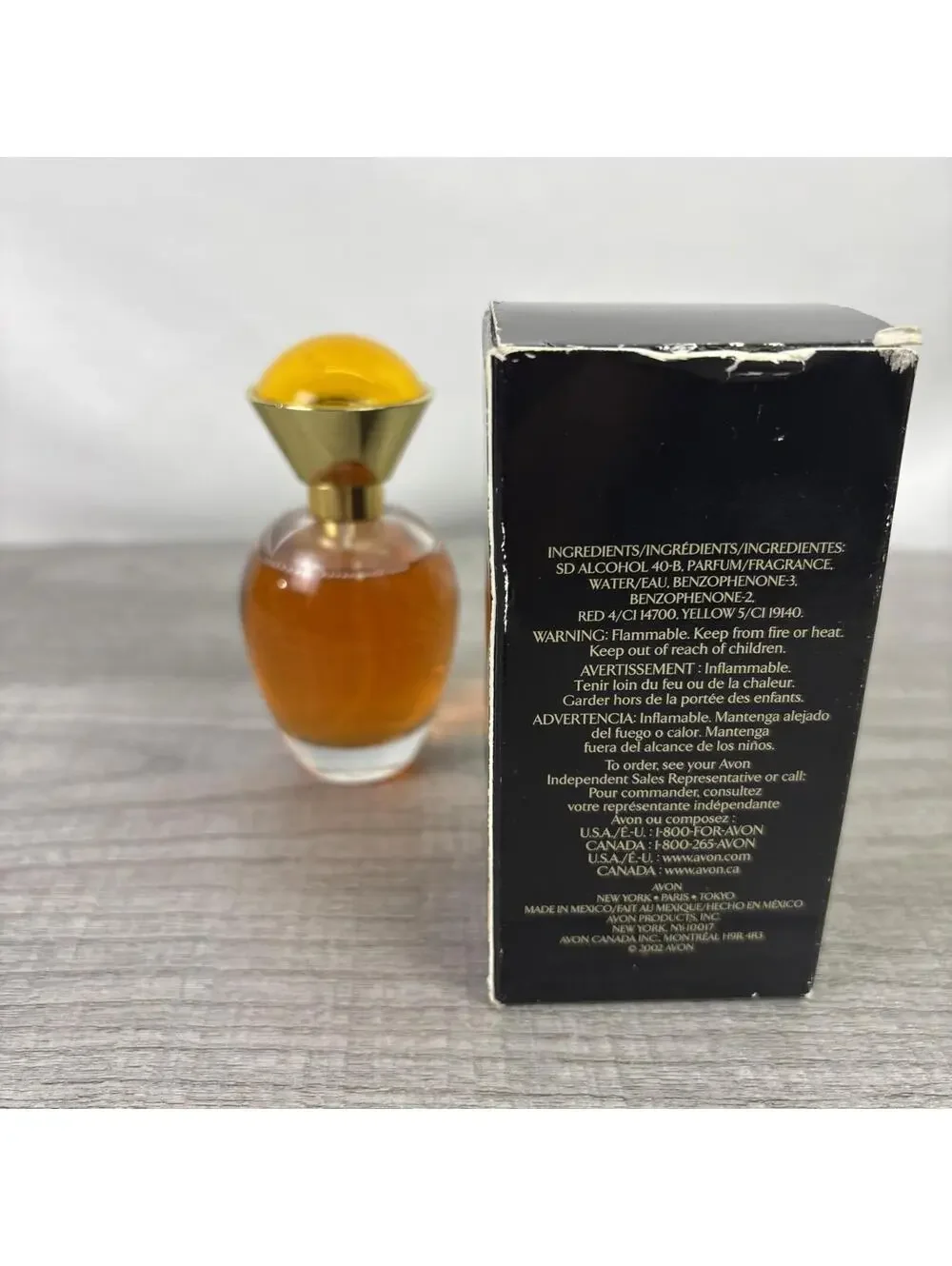 Avon Original Rare Gold Women's Perfume Eau De Parfum Spray 1.7 oz New In Box - Picture 3 of 8